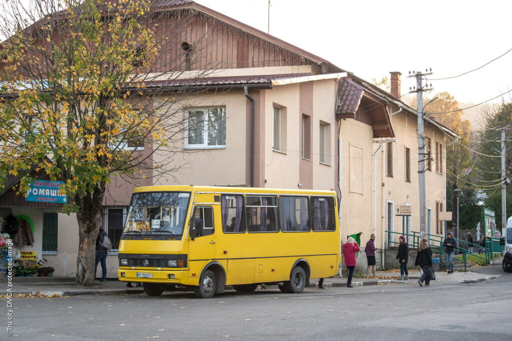Автобус по маршруту «Трускавец — Сходница»